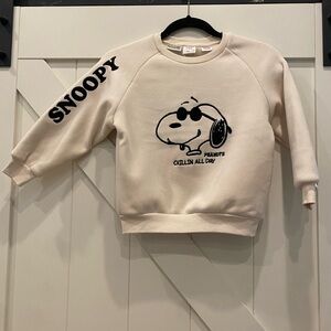NWT | ZARA Snoopy Sweatshirt